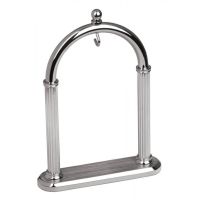 Chrome Plated Arch Pocket Watch Stand