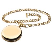 Exclusive Gold Tone Pocket Watch