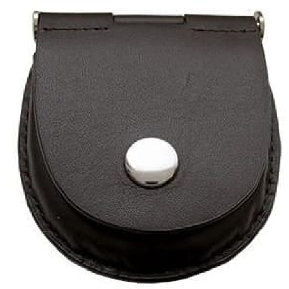 Petite Dark Brown Leather Pocket Watch Pouch GPW37196 Pocketwatch Uk