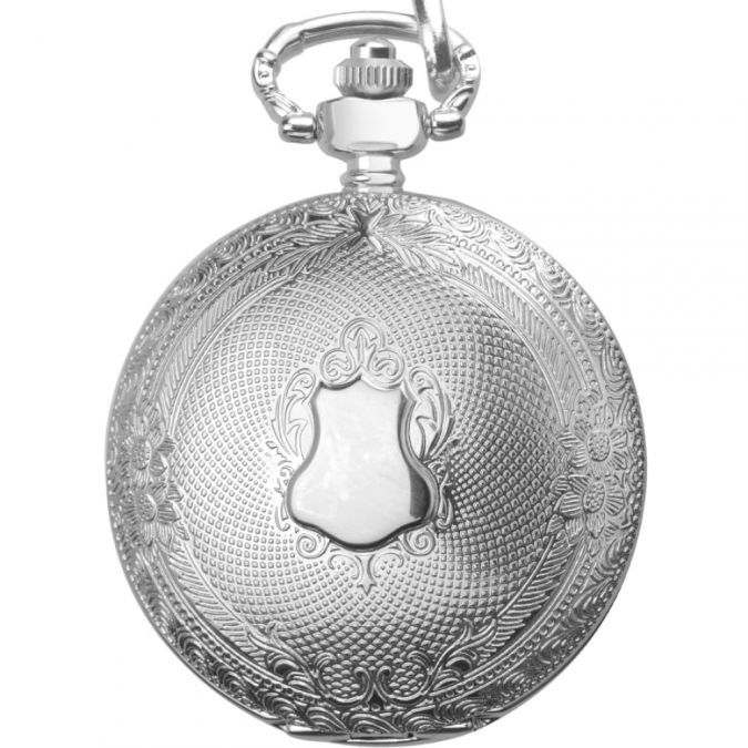 Gents Chrome-plated Full Hunter Pocket Watch
