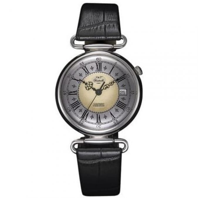 J & T Windmills English 17 Jewels Sterling Silver Sapphire Mechanical Wristwatch