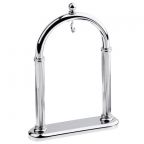 Chrome Plated Arched Pocket Watch Stand