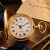 Masonic Gold Plated Full Hunter 17 Jewel Mechanical Pocket Watch