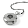 Heritage Chrome Half Double Hunter Mechanical Pocket Watch