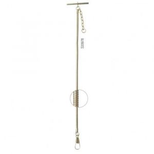 Gold Stainless Steel Snake Skin Pocket Watch Chain