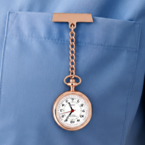The Warwick - Rose Gold Plated Quartz Fob Watch